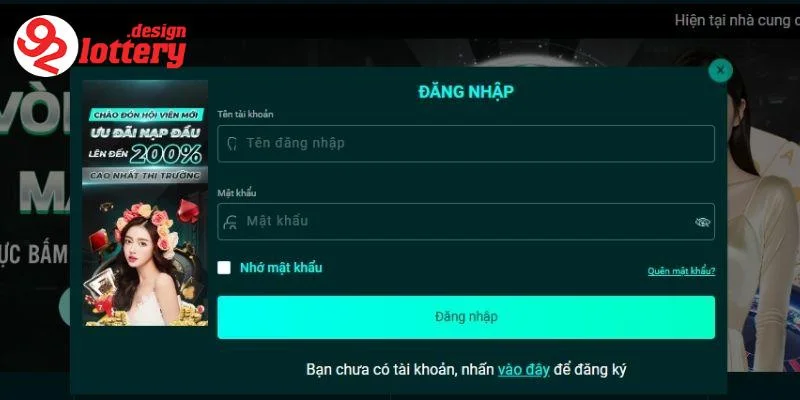 Cách Đăng Nhập 92LOTTERY Nhanh Chóng - Trải Nghiệm Mượt Mà 5 Hướng dẫn chi tiết các bước đăng nhập 92LOTTERY